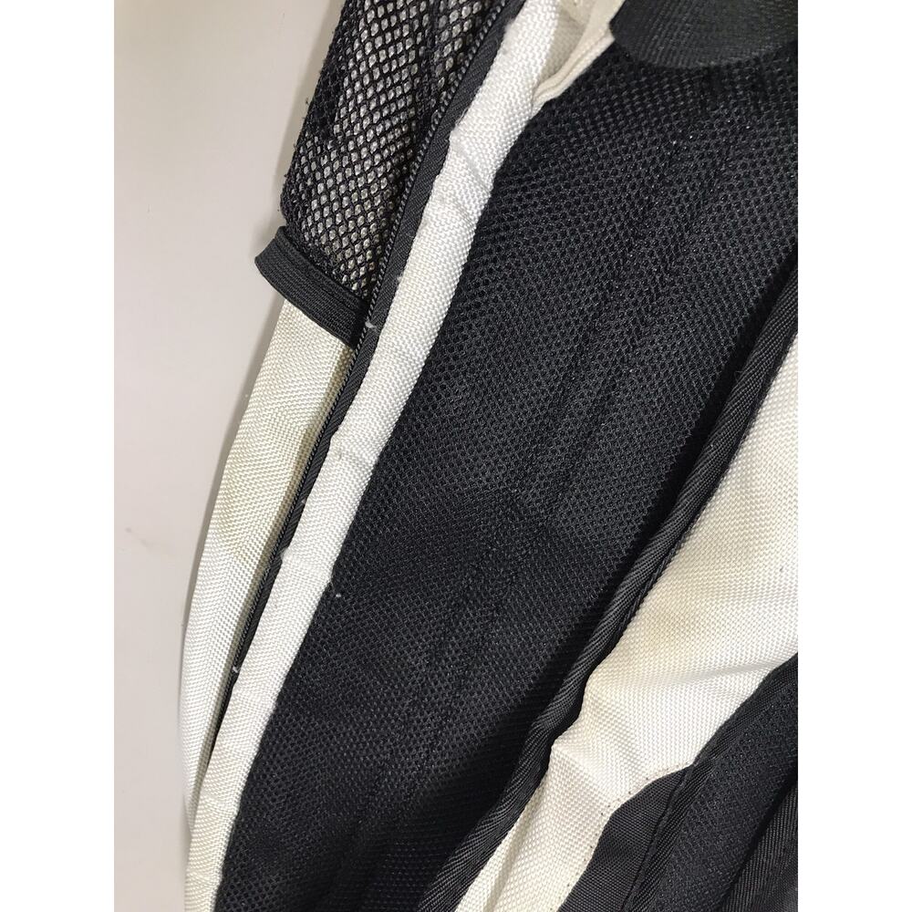 Calvin Klein Backpack Silver Black Laptop Bookbag Multi Pocket School $139.50 - Picture 14 of 16